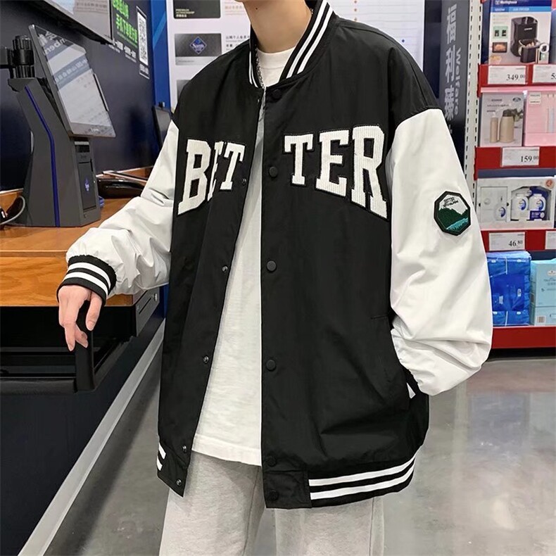 潮流夹克潮男春季棒球服F01P48,男装夹克,星座1116-2
