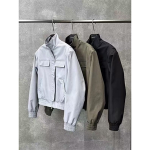 网图 美式立领防水骑兵服短款硬汉百搭外套JK0211/P70图片