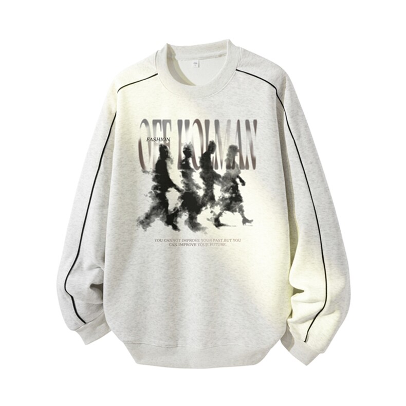 得物供货、复合重磅420克现货圆领卫衣宽松HD019-1-YLT2507-特P35，男装卫衣，电商019-1