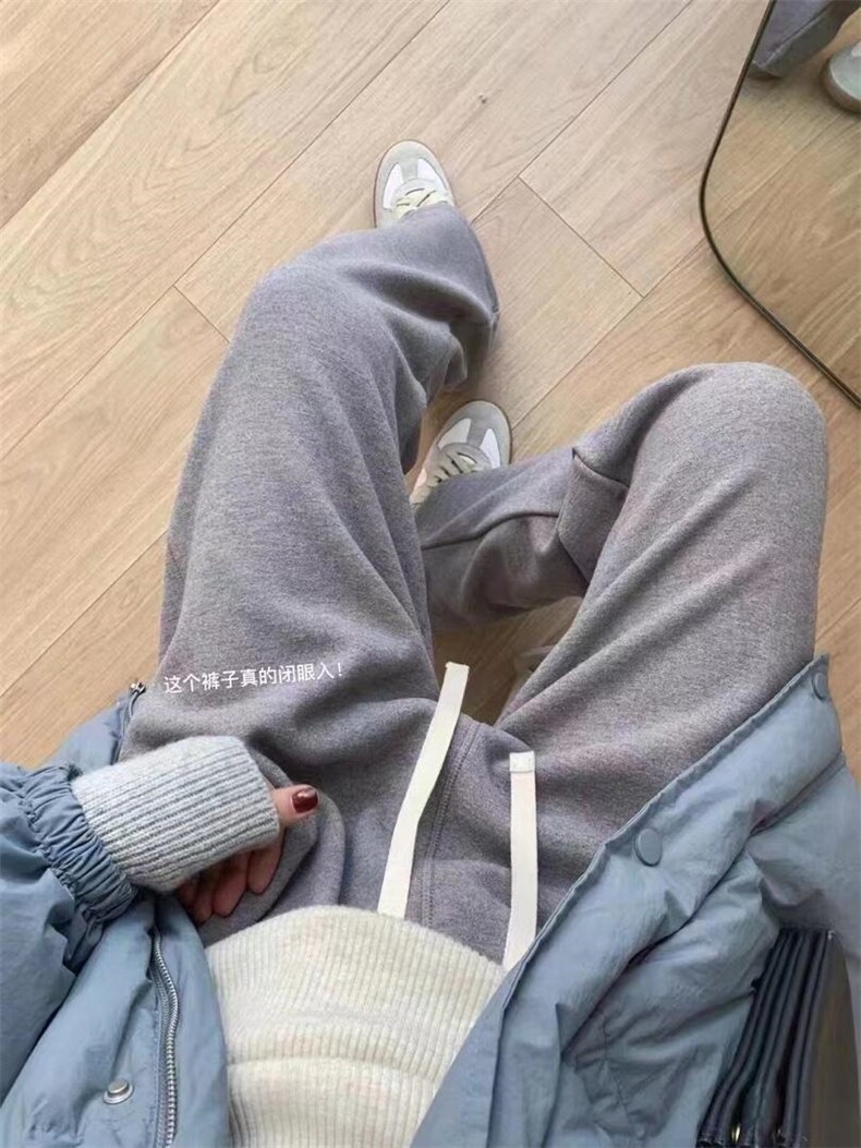 德绒阔腿裤，其它，nice 奈思