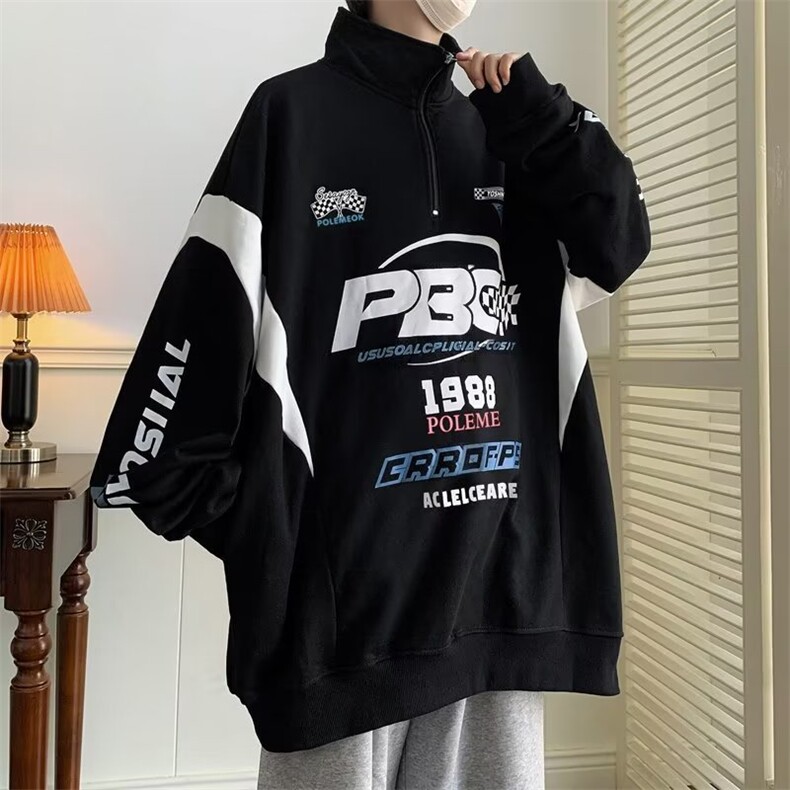 男秋季2022新款长袖夹克外套机车服W33P43,男装夹克,星座1116-2