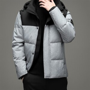 中年男士羽绒服加厚外套中年男冬装脱卸帽外套爸爸装YYYR103-P265,男装羽绒服,电商B212（原钱塘6029）