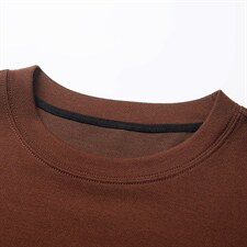 短袖薄款男士圆领卫衣印花2023春秋季中年商务休闲打底衫上衣男装，男装卫衣，电商B212（原钱塘6029）