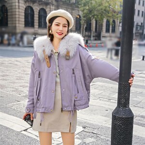 冬季狐狸毛派克服,其它,贻思茗