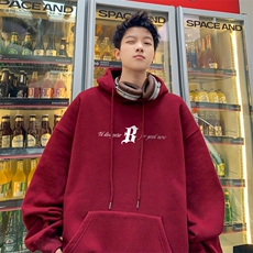 ！连帽圆领卫衣男装港风帽衫男LM110-P35，男装卫衣，电商B367