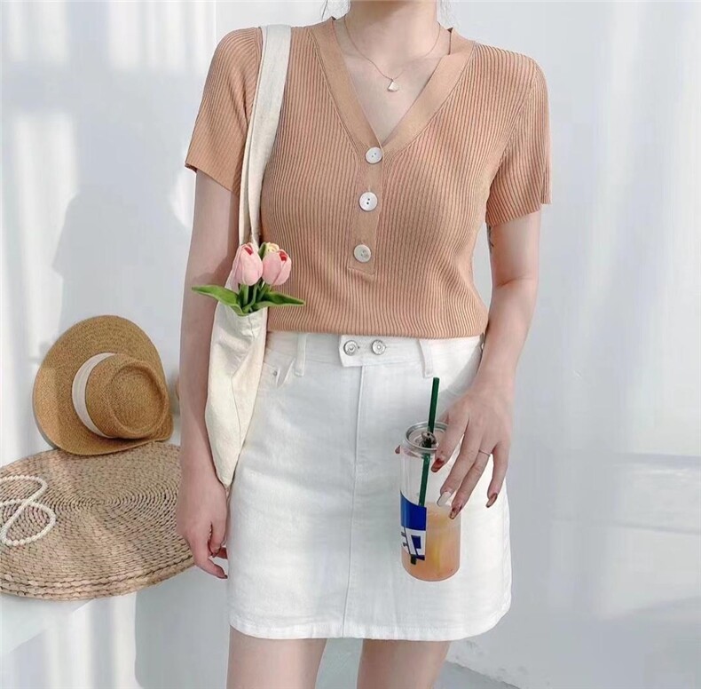 V领针织衫，其它，魅力元素