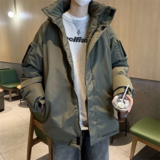 2024新款冬季户外休闲冲锋衣潮牌情侣工装夹克外套男W8006-P95，男装夹克，星座512-4