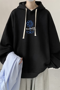 连帽卫衣男大码运动服帽衫外套WY2274-P35 加绒款-P40图片