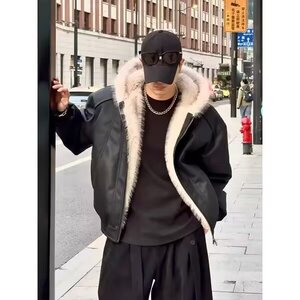 1506-1/MM021/P99加厚保暖面包服运动休闲潮牌帅气外套男士冬季图片