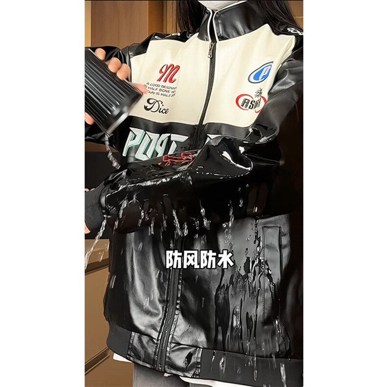 机车服皮衣PU皮夹克外套NCF18-P98控139,男装夹克,电商C303