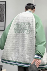 2023秋上新时尚棒球服男女中性风韩版运动刺绣夹克外套8013-P95，男装夹克，电商A441-1