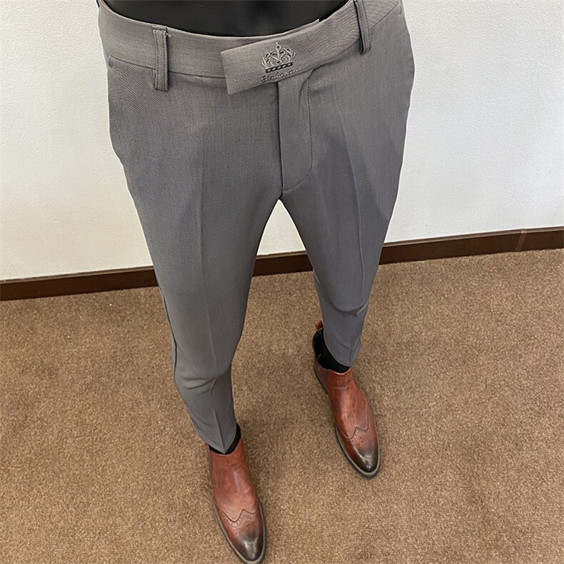 2025秋季新款长裤加绒休闲两色97%涤纶，3%氨纶DB258R特批P55，男装卫衣，电商B368