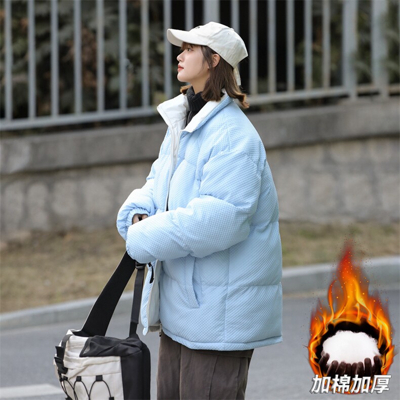 情侣面包服潮牌棉服男女加厚冬季外套轻薄防寒服棉袄M0812-P75,男装棉衣,星座308B-2