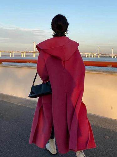 羊绒大衣，女装，MST