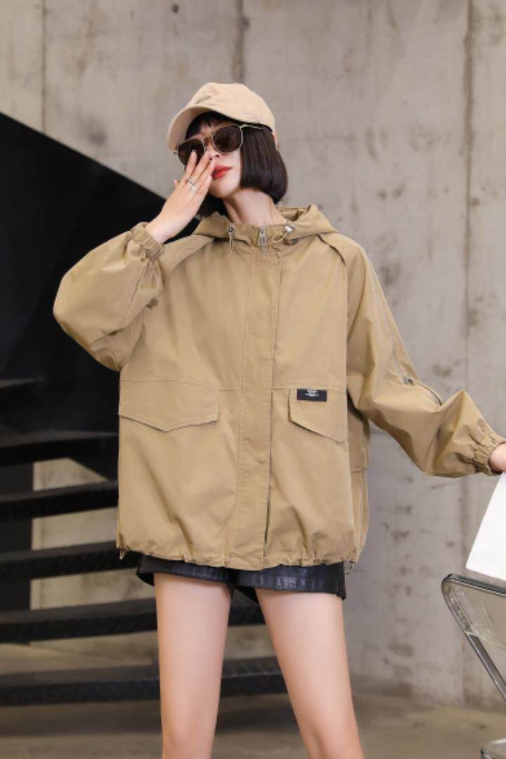 春季风衣，女装风衣，YO\VLF雅洛菲