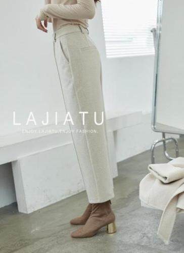 冬季新款呢料裤子，女装，拉嘉图