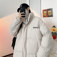 现货冬季休闲加厚连帽外套2023年棉衣男冬装面包棉服W2387-P75，男装棉衣，星座512-2