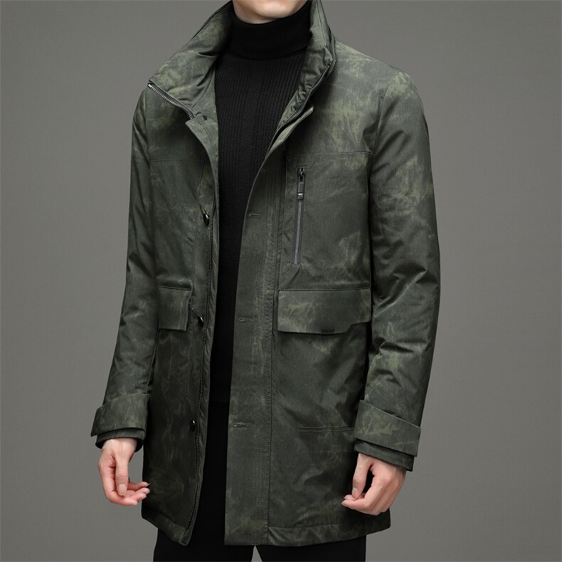 BZL2188钱塘2020-2秋冬新款中年男士连帽休闲保暖羽绒服外套P308,男装羽绒服,钱塘207-2