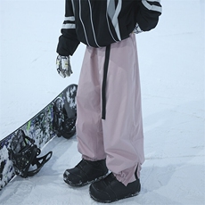 新款加绒内胆防水滑雪裤XZ604-K129JR-P75控108，男装休闲裤，星座604