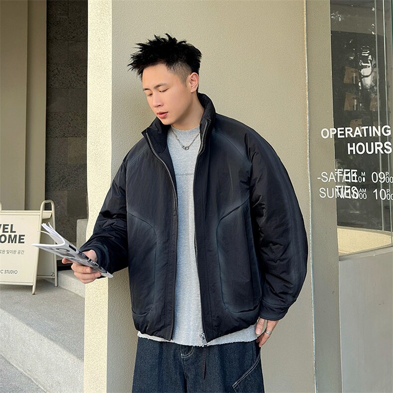 2025标90白鸭绒立领高品质羽绒服大码339-P370，男装羽绒服，星座223（原229-2）