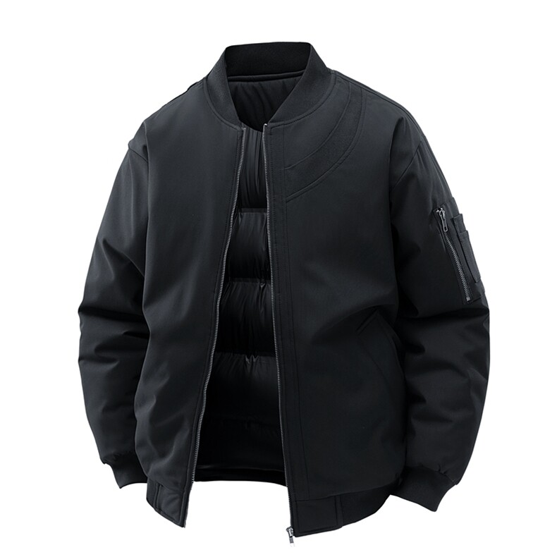 棒球服外套男女棉服美式潮牌复古高级感男装宽松飞行员M0822-P98,男装棉衣,星座308B-2