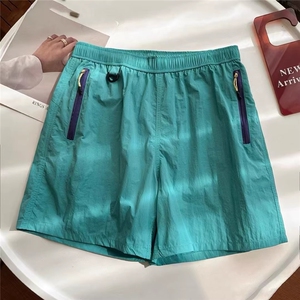 网图山系机能夏季轻薄男女情侣户外运动休闲宽松沙滩短裤特P25