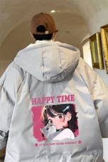 控128加绒面包服男大码羊羔毛棉衣男MY16353-P100，男装棉衣，电商A040