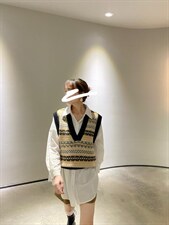 双面牦牛绒马甲，女装马甲，驿谷