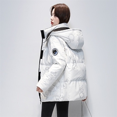 时尚潮流冬季新款女装夜光太空人羽绒服修身显瘦保暖外套，女装羽绒服，阿舍尔精品