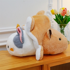 欧萌玩具 水豚翻转猫咪