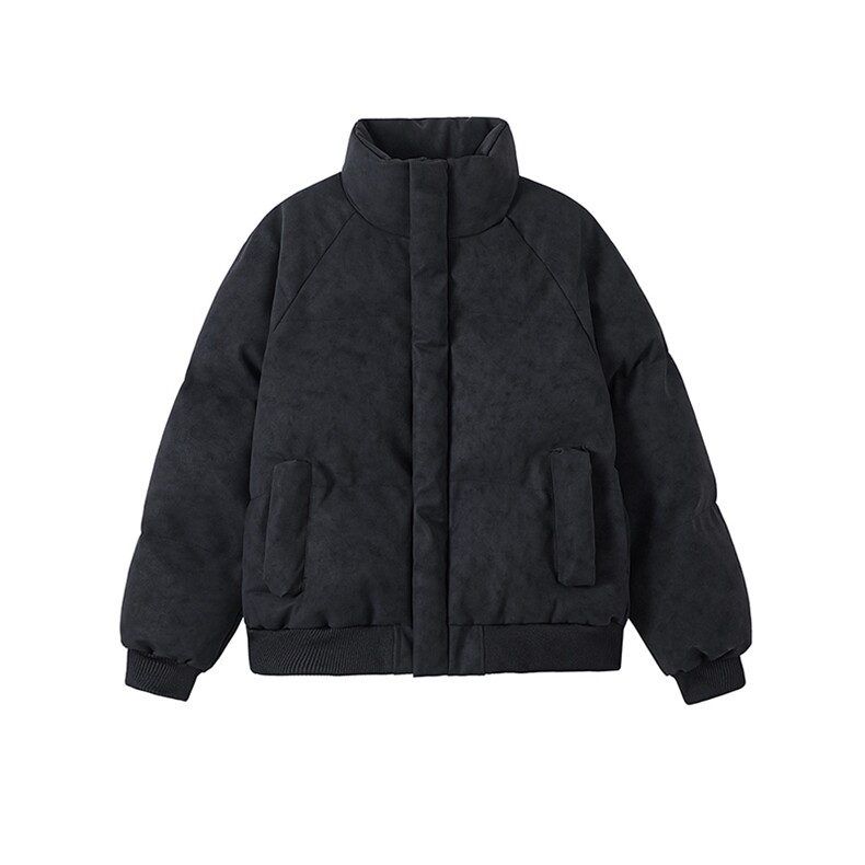 直播现货原版高品质冬季美式帆布皮棉服立体纹理加厚棉衣外套,男装棉衣,电商A443