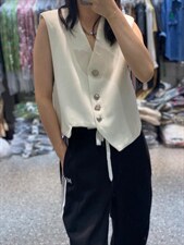 2022秋季新款时尚休闲潮流百搭纯色马甲，女装马甲，L·H·X