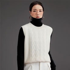 2025新款舒适时尚百搭女士马甲，女装羊绒衫，鑫萬耀羊绒