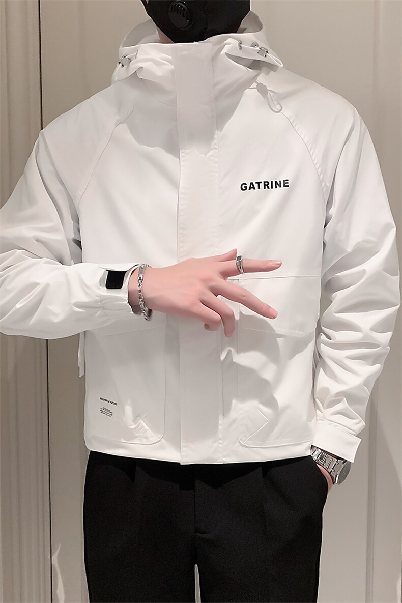 2025新款春季夹克外套男连帽男装上衣A313-1-905-P110,男装夹克,电商A313-1