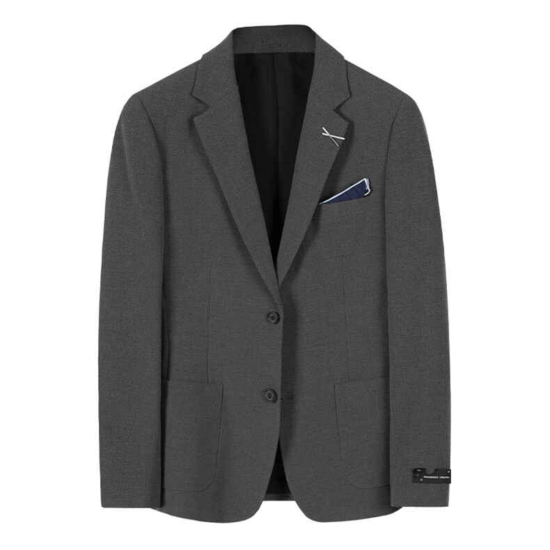 春秋季男商务修身青少年西服时尚休闲正装外套A415-A5201-P160,男装西服,电商A355（原A415）