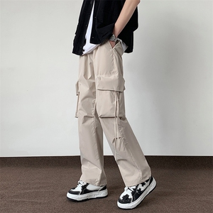 户外工装冲锋裤男款春夏高街潮牌直筒长裤美式休闲裤子K517/P48,克什克腾旗旅游穿搭推荐图片
