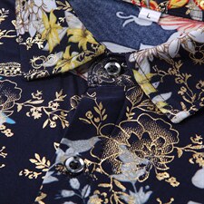 2021花衬衫大码衬衣沙滩涤棉衫弹力短袖9889P40M-7XL码平铺图，男装T恤，星座1106