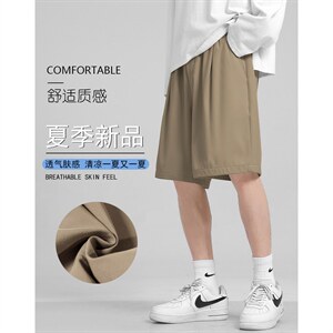2022男宽松休闲潮流百搭五分运动裤DK516特批15（控价29.9）图片