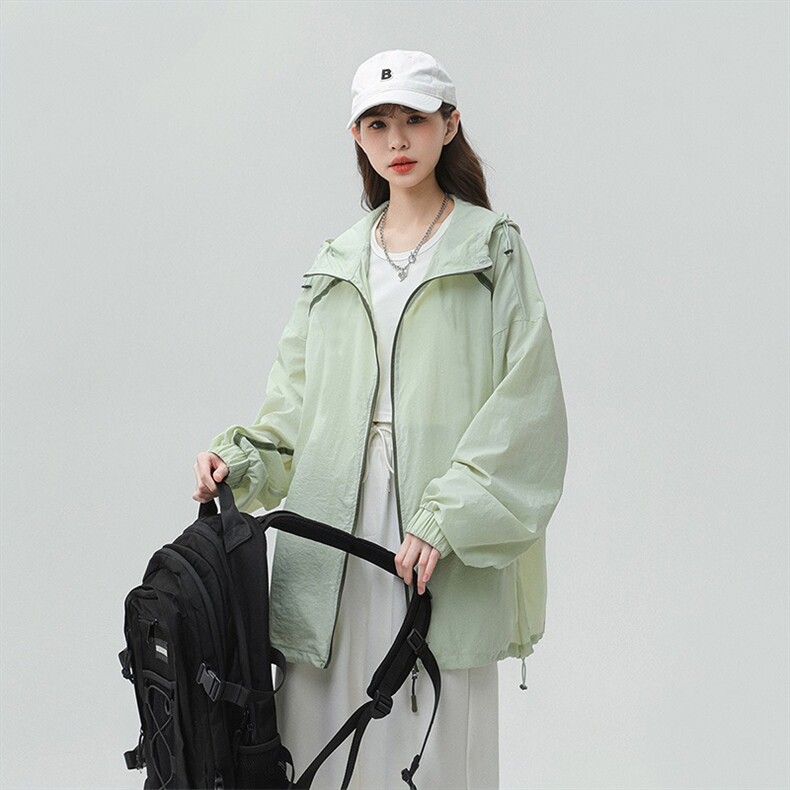 户外机能连帽冲锋衣户外百搭闲男女情侣外套WA115-P47图片