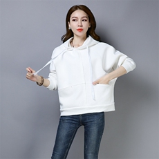 卫衣/绒衫2021年秋季套头长袖时尚优雅街头甜美潮流个性简约，女装卫衣/绒衫，小林双子