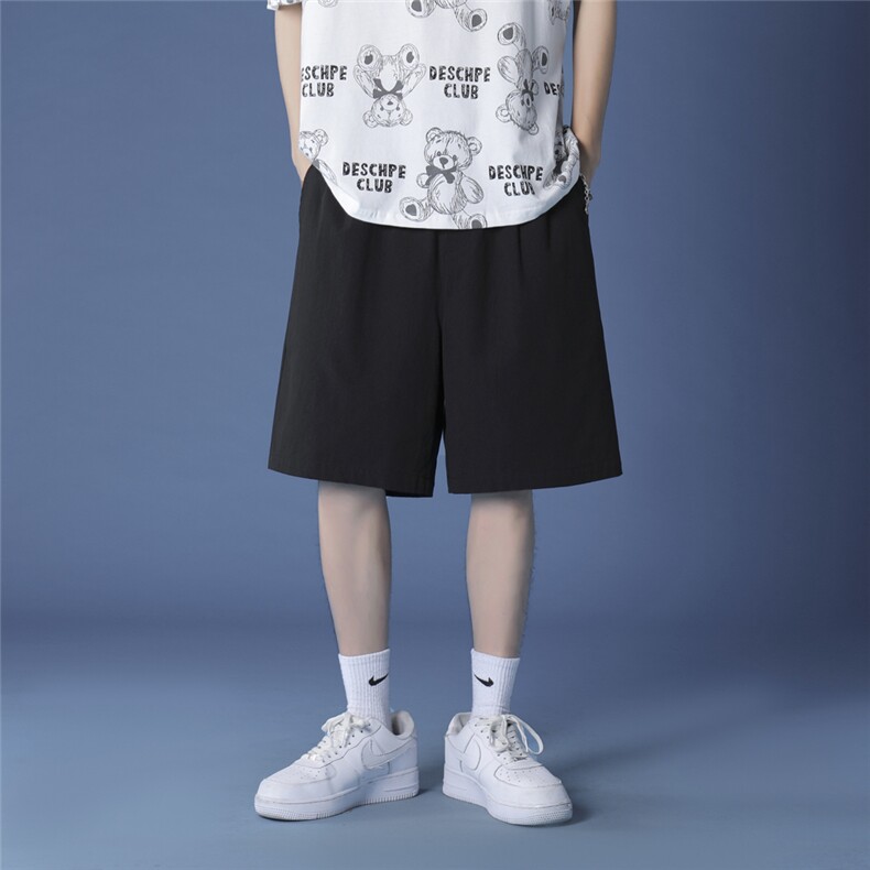 2023夏季短裤男薄款裤子潮流抗皱纯棉五分裤DK651-特批25,男装休闲裤,星座718-1