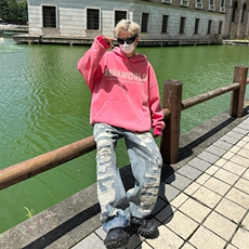 XZ301B-JB7020-P68秋装新款重磅水洗复古松连帽卫衣，男装卫衣，星座301B