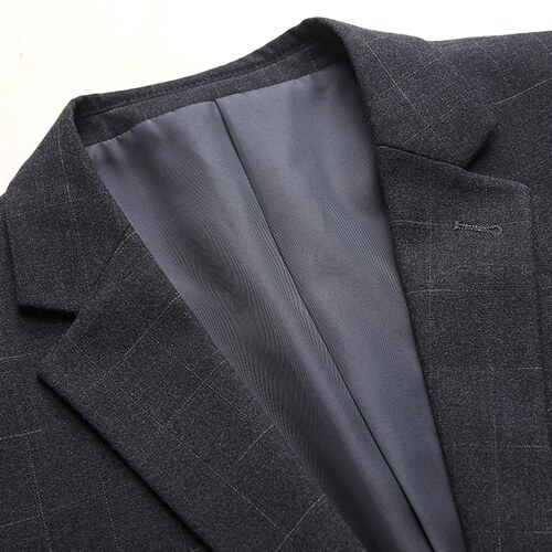 2021休闲商务西服套装爸爸装中老年西服上衣外套MNSA1579-P290图片
