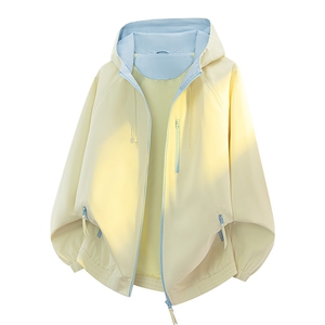 美式高街户外骑行登山服防水防风宽松大码潮百搭夹克外套8601-P55图片