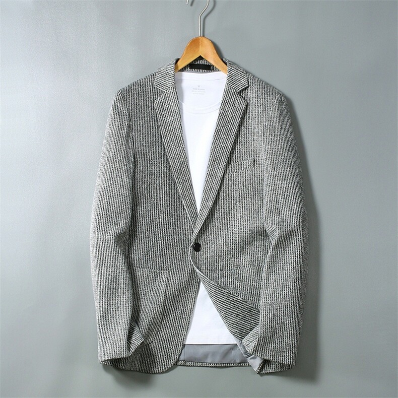 高品质外贸西服外套男士休闲修身单西装上衣潮2358-P90,男装西服,星座613B