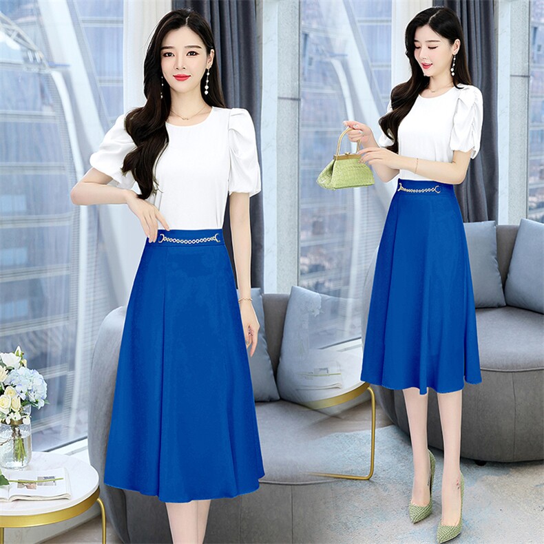 2023年夏季新款时尚气质优雅有女人味的套装，女装套装/套裙，时尚俏佳人