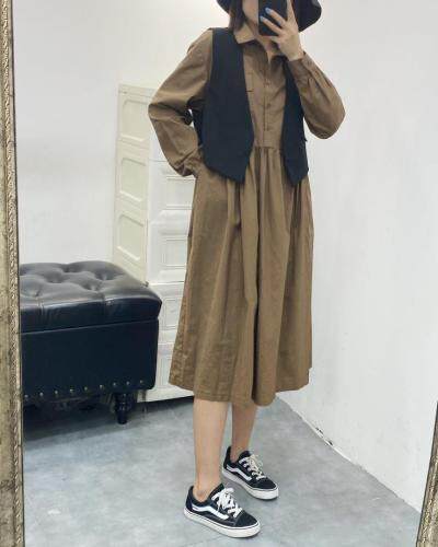 2021秋季新品连衣裙，女装连衣裙，曼希野