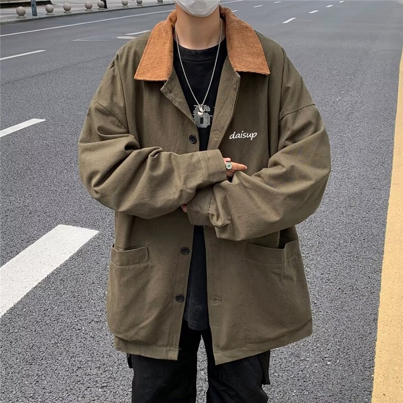 美式外套潮牌男夹克春秋新款HW20P63,男装夹克,星座1116-2