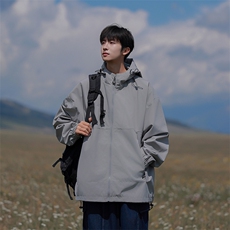 815A-MJ78382-65特秋冬装新款工装服三防冲锋衣外套夹克男模，男装夹克，星座815A
