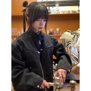 高品质 格子撞色夹克外套 D328-JK02-P85特图片